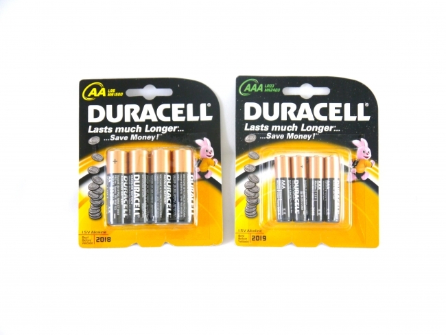 Duracell Batteries AA/AAA 4pk